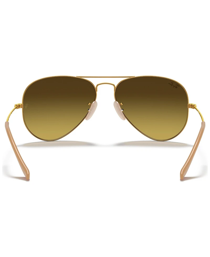 Ray-Ban Unisex Sunglasses, RB3025 Aviator Gradient