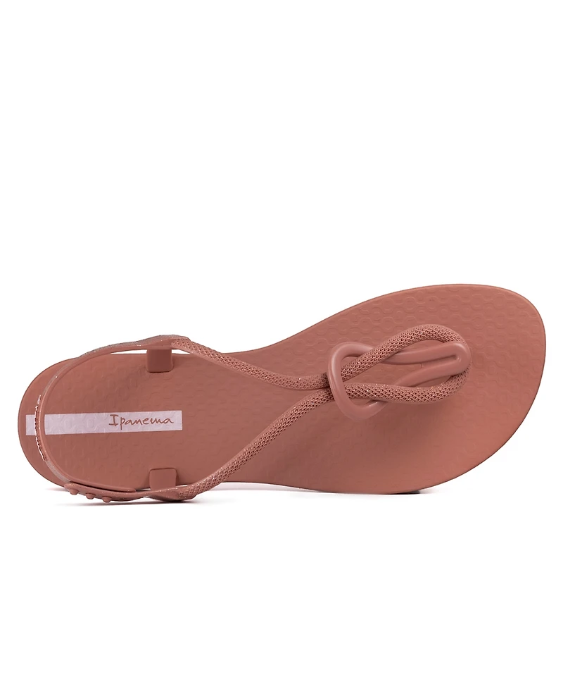 Ipanema Women's Trendy T-strap Flat Sandals