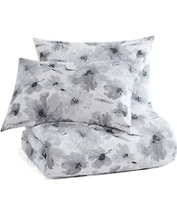Dkny Modern Bloom 3 Piece Comforter Set, Queen