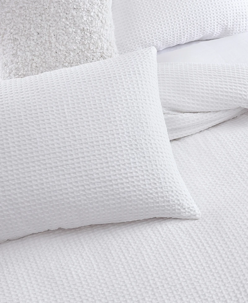 Dkny Modern Waffle 3 Piece Comforter Set