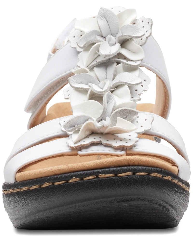 Clarks Women's Merliah Sheryl Embellished Slingback Sandals