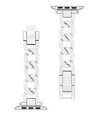 Nine West Women's Plastic Chain Link Bracelet designed for Apple Watch 42mm (Series 10) & 38/40/41mm
