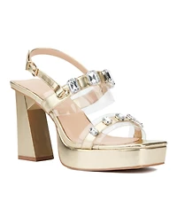 Fashion To Figure Women's Waverly Wide Width Heels Sandals