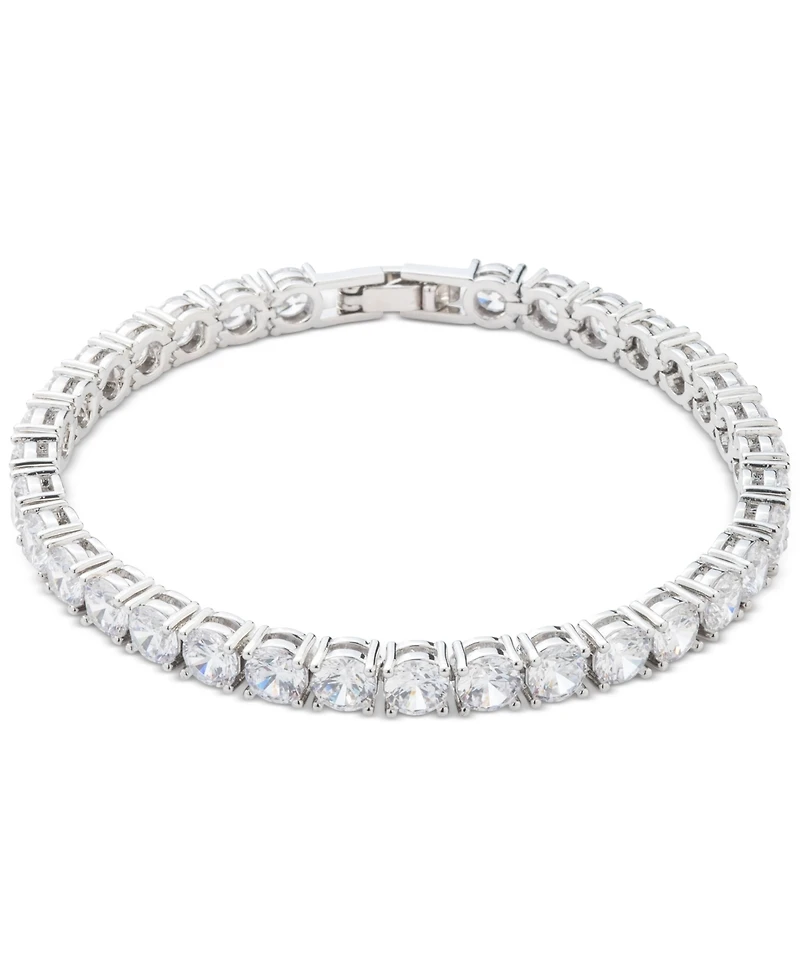 Marchesa Cubic Zirconia Tennis Style Flex Bracelet