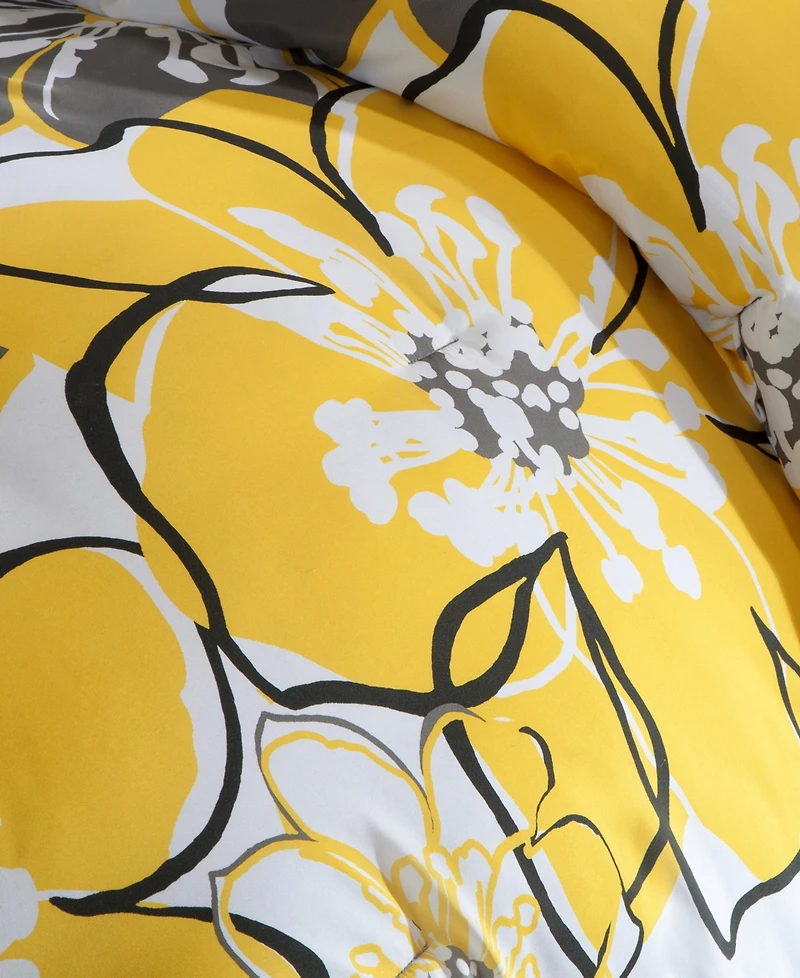 Intelligent Design Allison Printed 4-Piece Comforter Set, King/California King