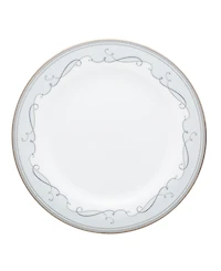 Noritake Satin Flourish 4 Piece Salad Plate Set, Service for 4