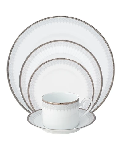 Noritake Silver Colonnade 5 Piece Place Setting