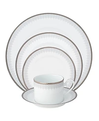Noritake Silver Colonnade 5 Piece Place Setting