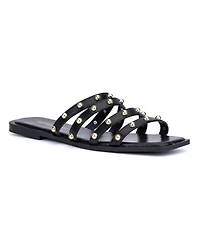 Olivia Miller Women's Heidi Stud Sandals