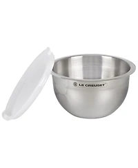 Le Creuset Set of 3 Stainless Steel Mixing Bowls with Lids
