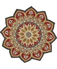 Lr Home Sweet Sinuo-103 6' x 6' Round Area Rug