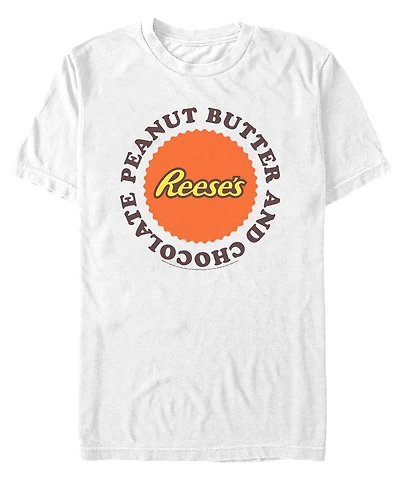 Fifth Sun Men's Reeses Cup Circle Short Sleeve T-shirt