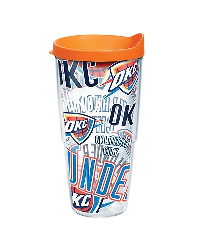 Tervis Tumbler Oklahoma City Thunder 24 Oz All Over Classic Tumbler