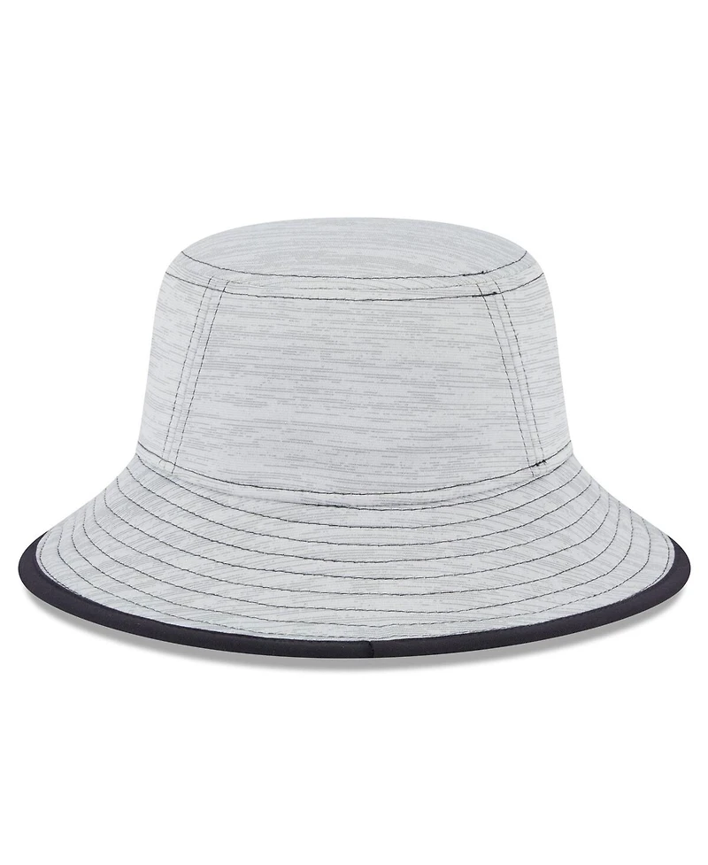 Men's New Era Gray Boston Red Sox Game Bucket Hat