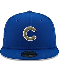 Men's New Era Royal Chicago Cubs 100th Anniversary Spring Training Botanical 59FIFTY Fitted Hat