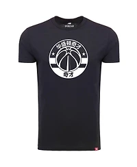 Men's Sportiqe Black Washington Wizards Chinese Language Comfy Tri-Blend T-shirt