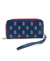 Women's Boston Red Sox Zip-Around Wristlet Wallet