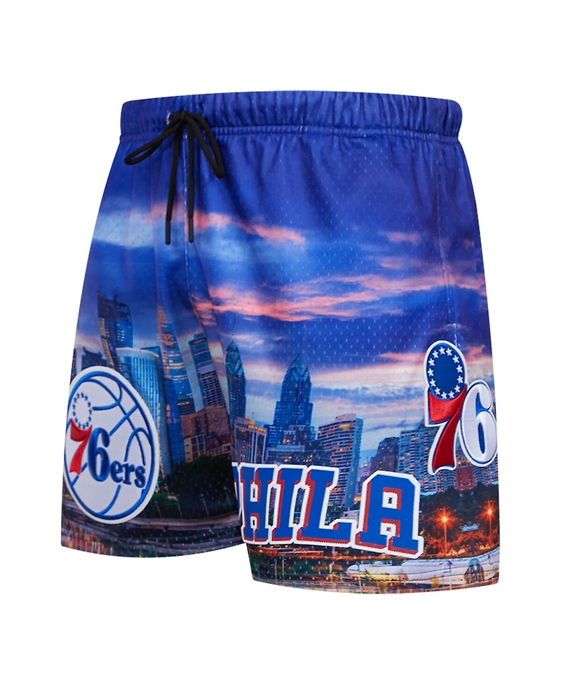 Men's Pro Standard Philadelphia 76ers Cityscape Shorts