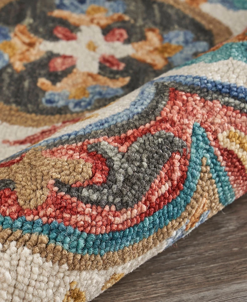 Lr Home Sweet Sinuo-108 6' x 6' Round Area Rug