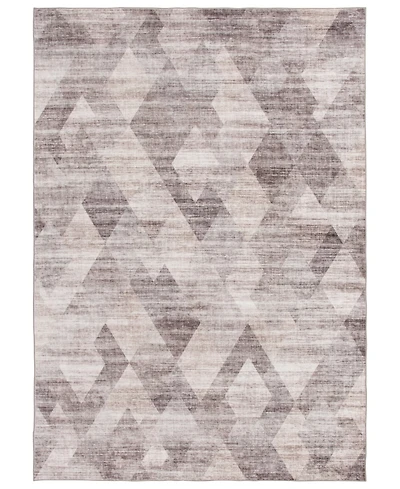Mink Home Velvet Touch Washable Ne-001 5' x 7' Area Rug