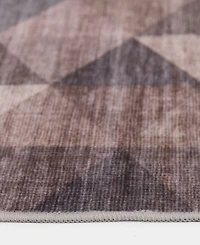 Mink Home Velvet Touch Washable Mar-001 5' x 7' Area Rug