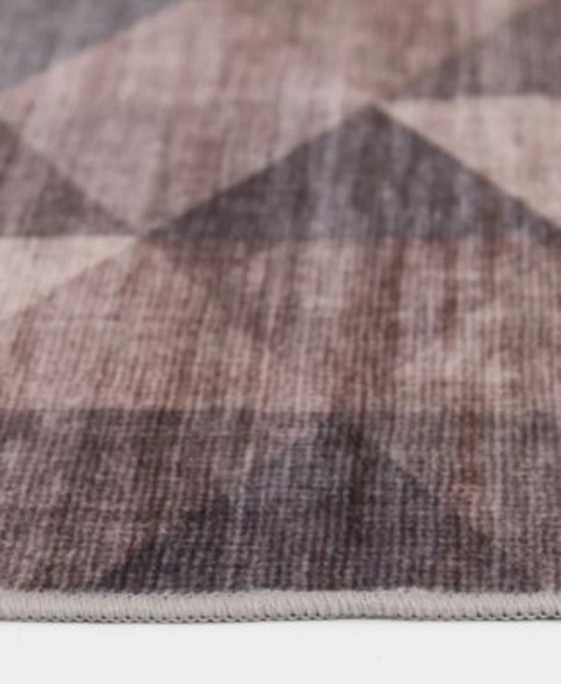 Mink Home Velvet Touch Washable Mar 001 Area Rug Collection