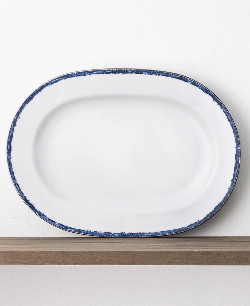 Noritake Rill Oval Platter, 14"
