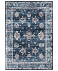 Mink Home Velvet Touch Washable Raq-001 7'6" x 9'6" Area Rug