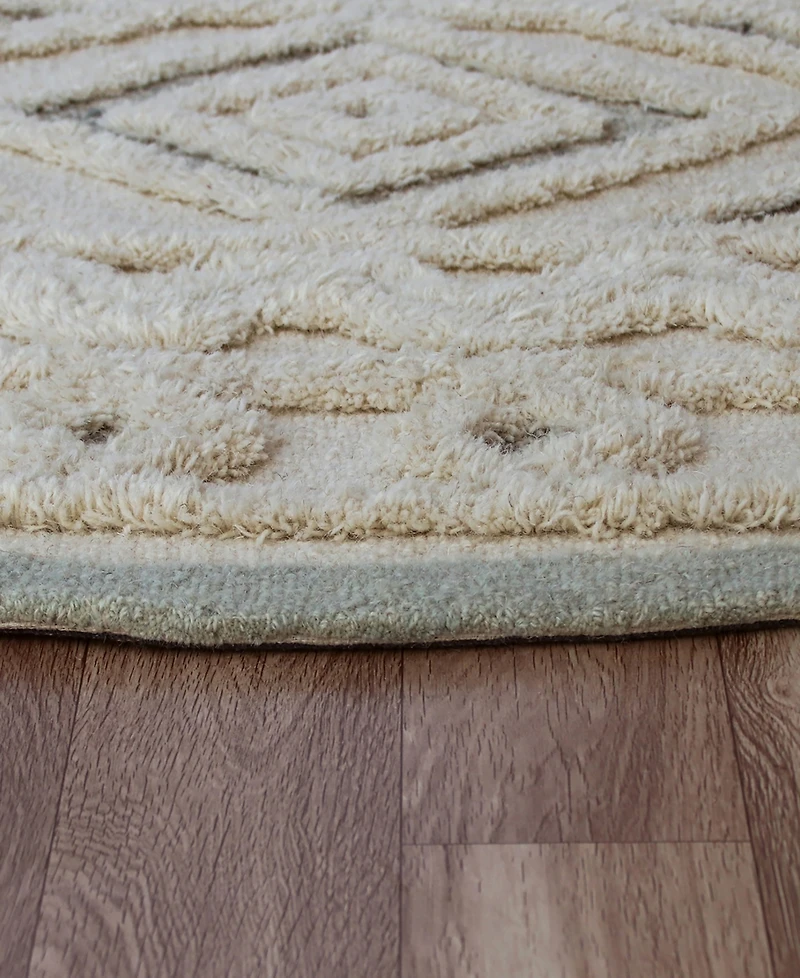 Closeout! Lr Home Sweet SINUO54115 6' x 6' Round Area Rug
