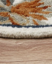 Lr Home Sweet Sinuo-118 4' x 4' Round Area Rug