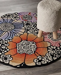 Lr Home Sweet Sinuo-106 4' x 4' Round Area Rug