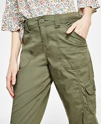 Style & Co Women's Mid-Rise Cargo Capri Pants, Exclusively at Macy's