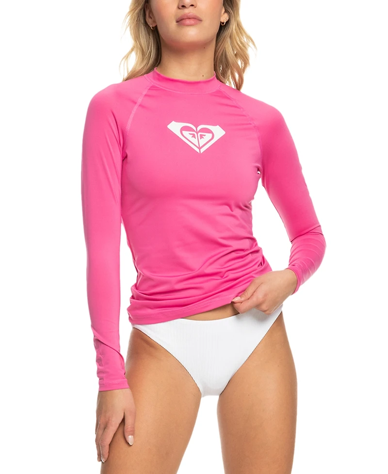 Roxy Juniors' Whole Hearted Long-Sleeve Rashguard
