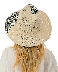 Marcus Adler Color Detail with Straw Panama Hat