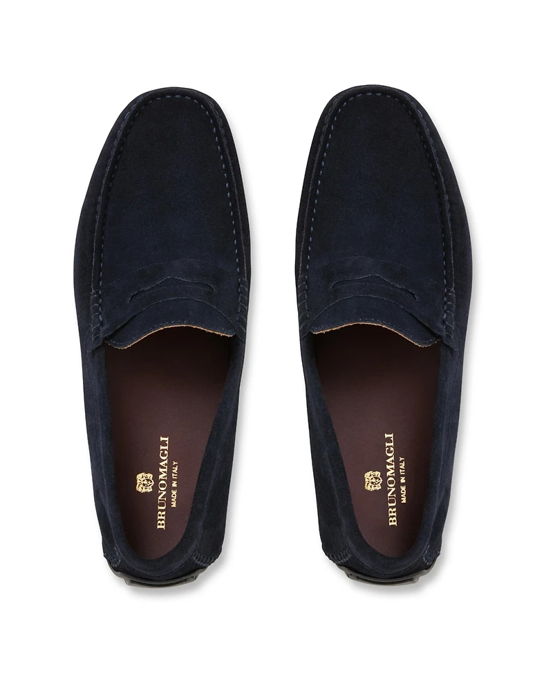 Bruno Magli Men's Xane Slip On Driving Moccasin Shoes