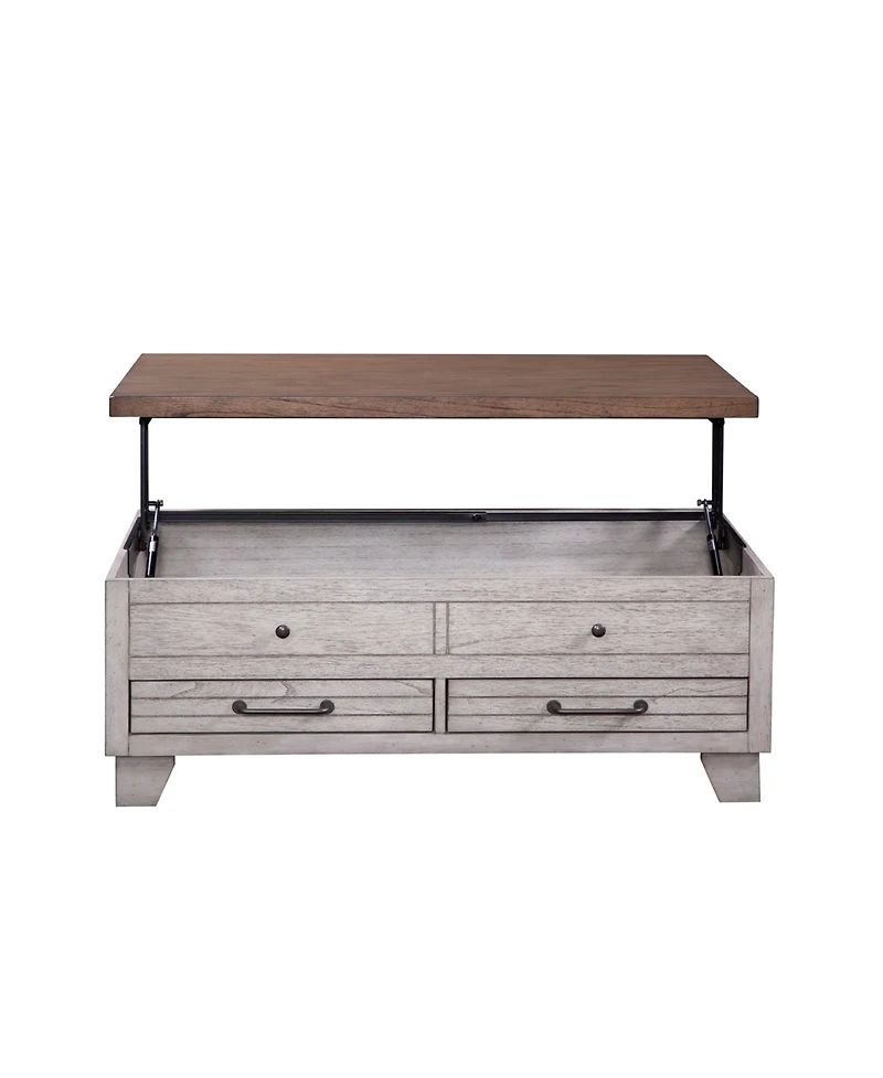 Steve Silver Bear Creek 46" Wooden Lift Top Cocktail Table