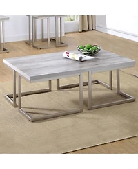 Steve Silver David 48" Modern Laminate Top Cocktail Table