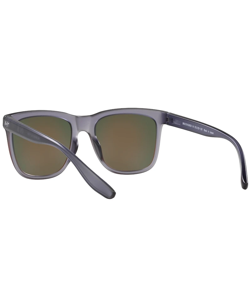 Maui Jim Unisex Polarized Sunglasses, MJ00069155-z 55