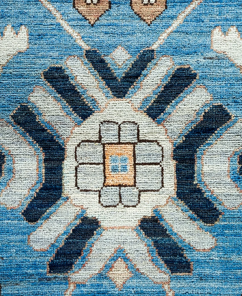 Adorn Hand Woven Rugs Serapi M1982 2'7"x9'4" Runner Area Rug