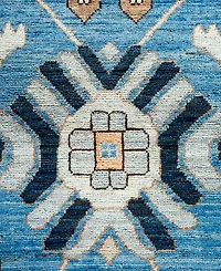 Adorn Hand Woven Rugs Serapi M1982 2'7"x9'4" Runner Area Rug