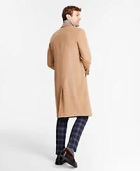 Michael Kors Men's Classic-Fit Solid Wool Blend Overcoats