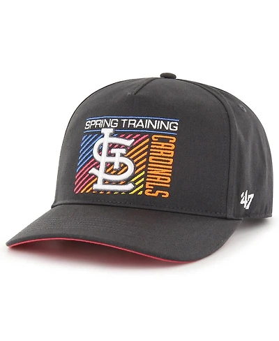 Men's '47 Brand Charcoal St. Louis Cardinals 2023 Spring Training Reflex Hitch Snapback Hat
