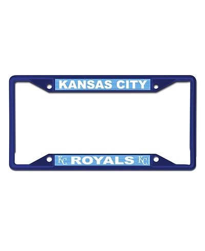 Wincraft Kansas City Royals Chrome Color License Plate Frame