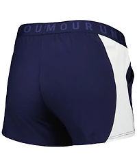 Women's Under Armour Navy, Gold Notre Dame Fighting Irish Game Day Tech Mesh Performance Shorts