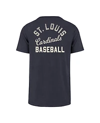 Men's '47 Brand Navy St. Louis Cardinals Turn Back Franklin T-shirt