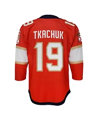 Big Boys and Girls Matthew Tkachuk Red Florida Panthers Home Replica Player Jersey