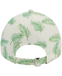 Women's New Era White Chicago Cubs Palms 9TWENTY Adjustable Hat