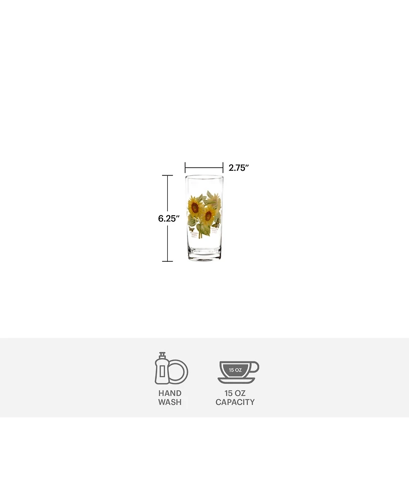 Portmeirion Botanic Garden Highball Glasses, Set of 4