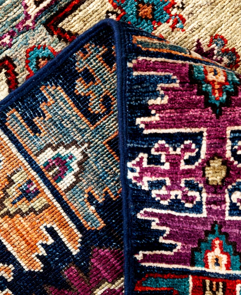 Adorn Hand Woven Rugs Oushak M1982 6'1"x8'9" Area Rug