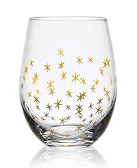Mikasa Party 18 Ounce Stemless Wine Glass 4-Piece Set